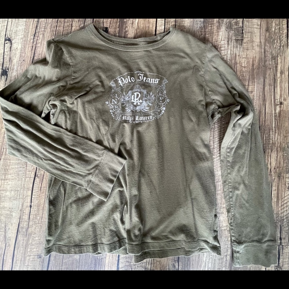 Vintage Polo Long Sleeve T shirt